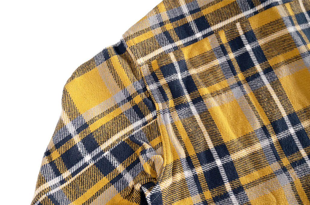 Seuvas Heavy Winter Flannel Shirt - Lemon Haze - Image 18