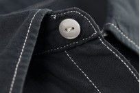 Iron Heart 5.5oz Selvedge Overdyed Chambray - Short Sleeved Work Shirt - Image 10