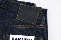 Samurai S211AX AI-BENKEI 18oz Natural Indigo Denim Jean - Straight Tapered - Image 6