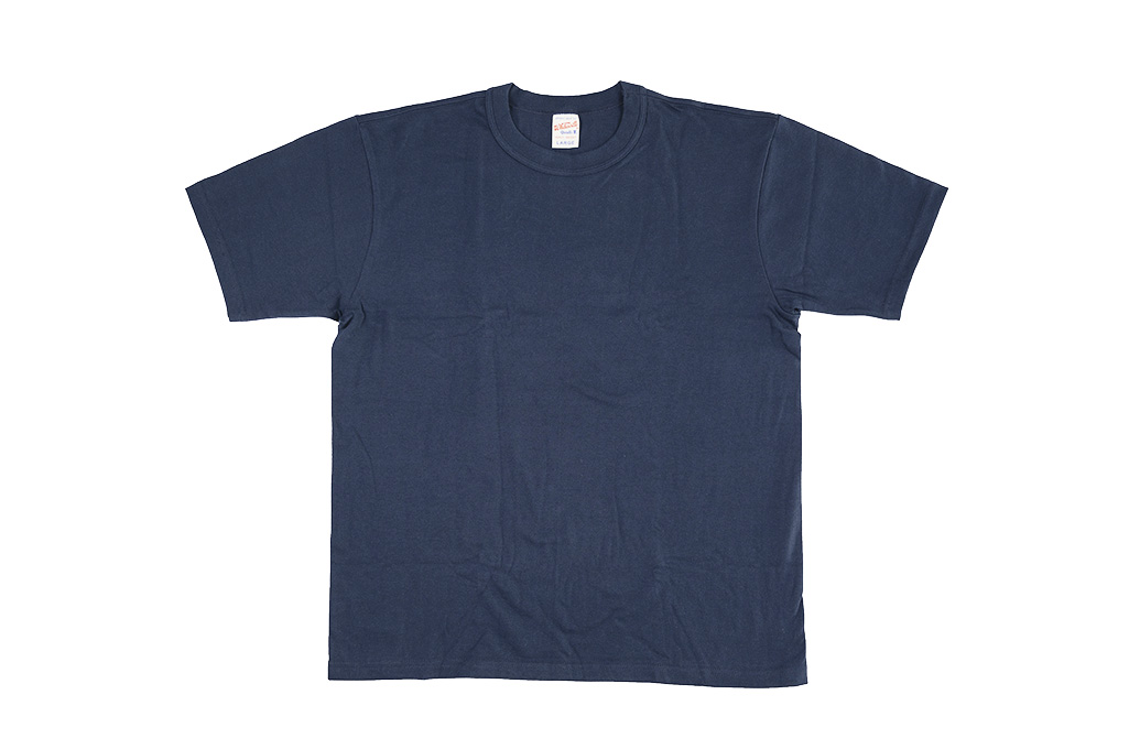 Whitesville Japanese Made T-Shirts - Navy (2-Pack)