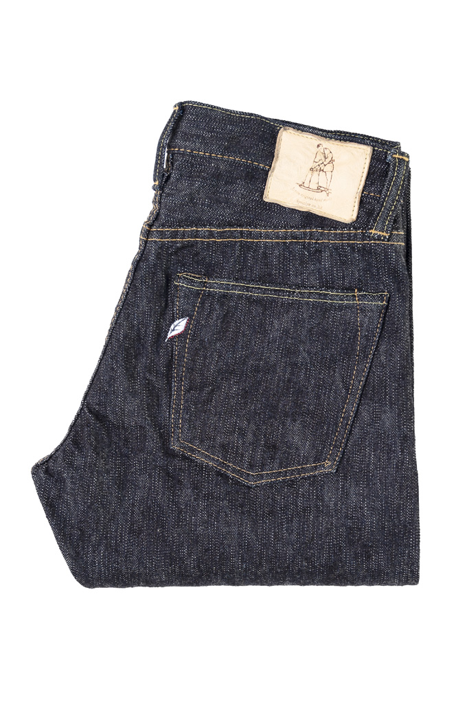 Pure Blue Japan EX-013 17.5oz Extra Slub Denim Jeans - Slim Tapered - Image 4