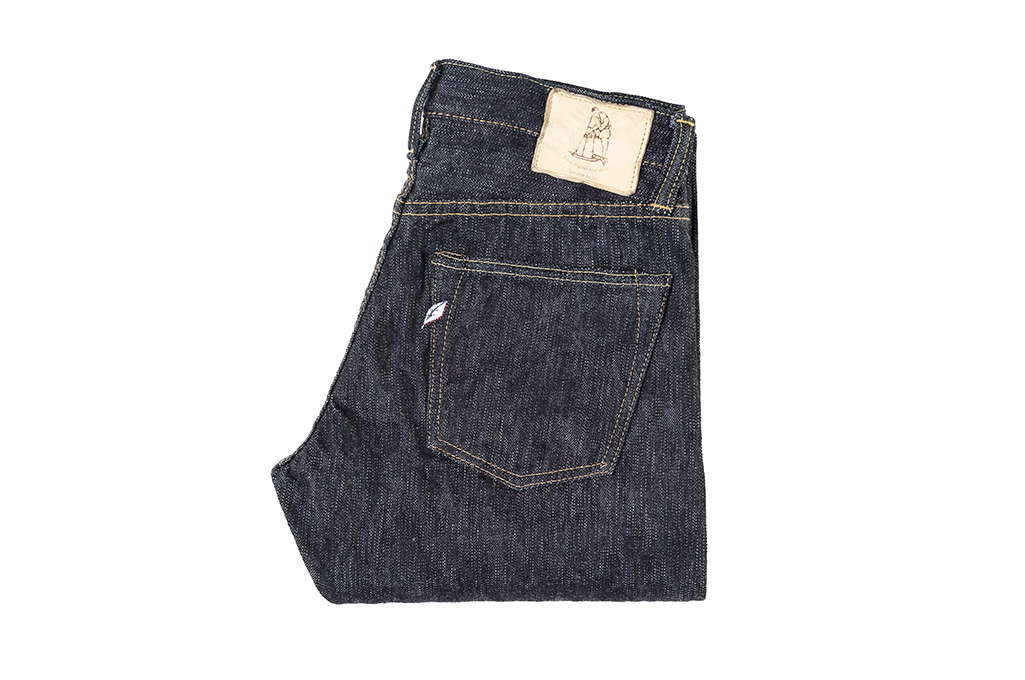 Pure Blue Japan EX-013 17.5oz Extra Slub Denim Jeans - Slim Tapered - Image 5
