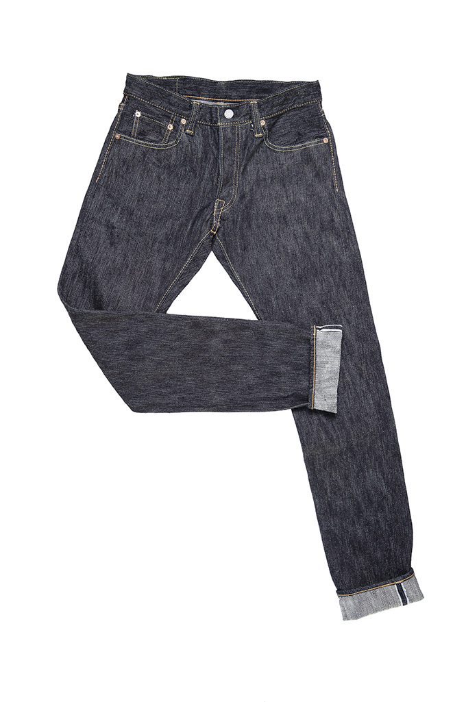 Pure Blue Japan EX-013 17.5oz Extra Slub Denim Jeans - Slim Tapered - Image 11