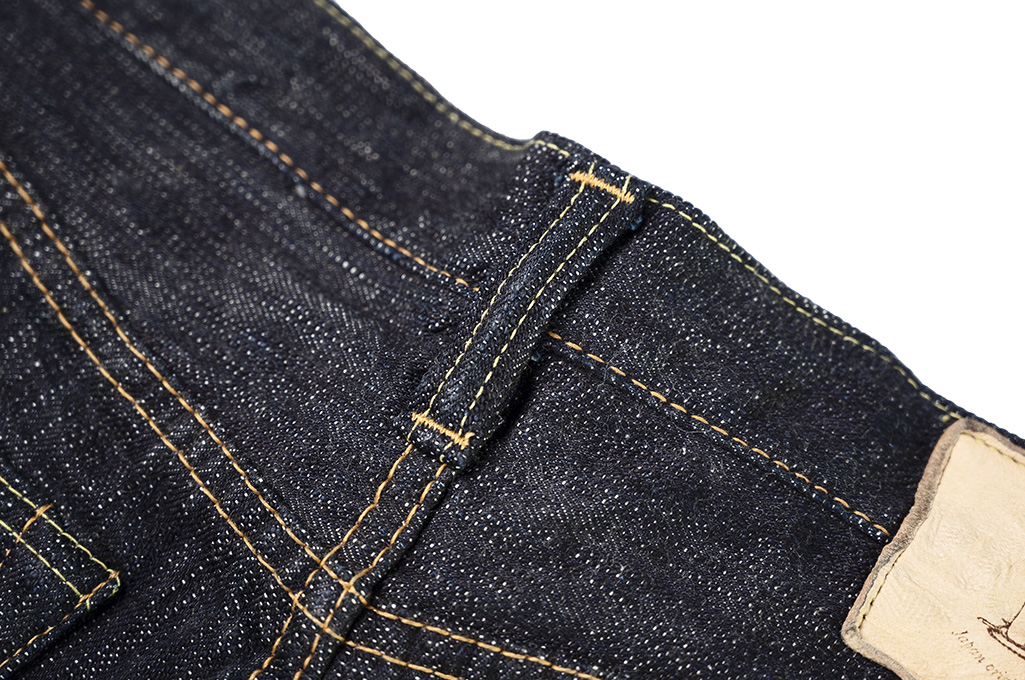 Pure Blue Japan EX-013 17.5oz Extra Slub Denim Jeans - Slim Tapered - Image 14