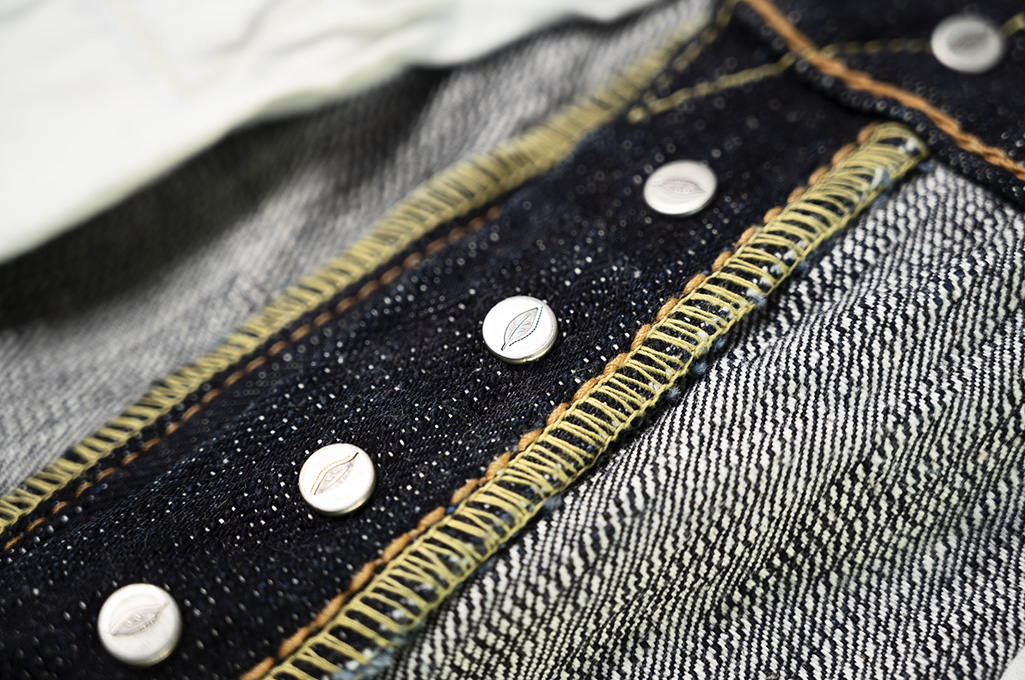 Pure Blue Japan EX-013 17.5oz Extra Slub Denim Jeans - Slim Tapered - Image 17