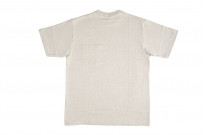 Warehouse Slub Cotton T-Shirt - Oatmeal Pocket - Image 6