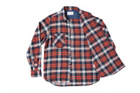Seuvas Heavy Winter Flannel Shirt - Cherry Haze - Image 8