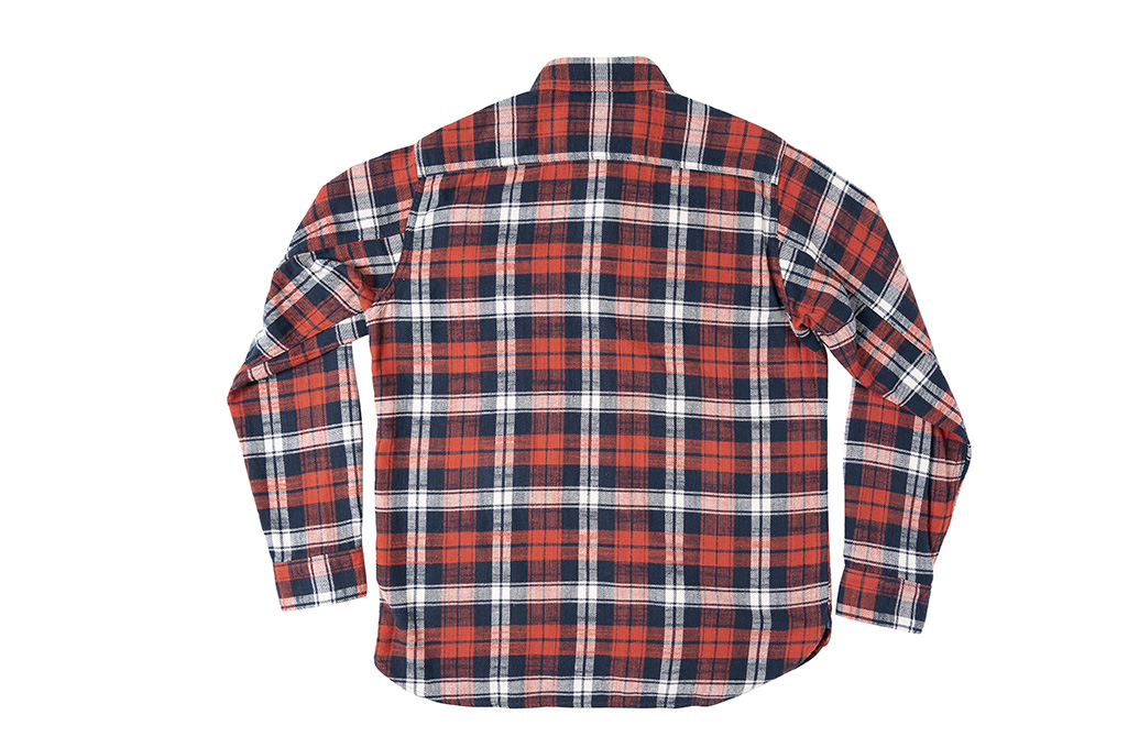 Seuvas Heavy Winter Flannel Shirt - Cherry Haze - Image 9