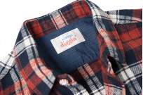 Seuvas Heavy Winter Flannel Shirt - Cherry Haze - Image 12