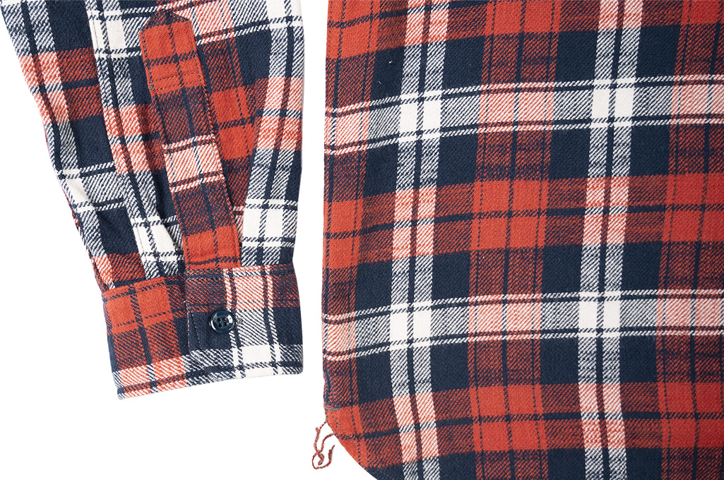Seuvas Heavy Winter Flannel Shirt - Cherry Haze - Image 15