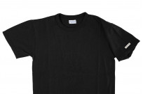 Flat Head Loopwheeled Blank T-Shirt - Black - Image 2