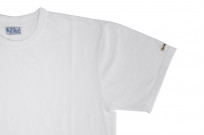Flat Head Loopwheeled Blank T-Shirt - White - Image 3