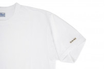 Flat Head Loopwheeled Blank T-Shirt - White - Image 4