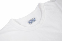Flat Head Loopwheeled Blank T-Shirt - White - Image 6