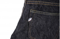 Pure Blue Japan EX-019 17.5oz Extra Slub Denim Jeans - Straight Tapered - Image 8