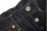 Pure Blue Japan EX-019 17.5oz Extra Slub Denim Jeans - Straight Tapered - Image 11