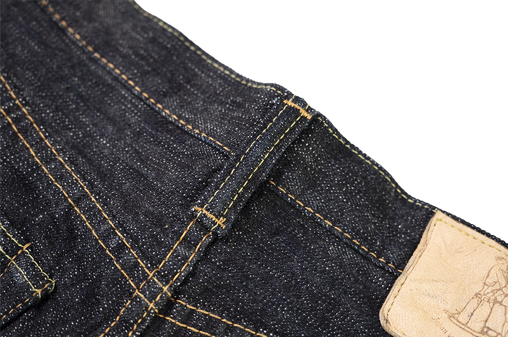 Pure Blue Japan EX-019 17.5oz Extra Slub Denim Jeans - Straight Tapered - Image 13