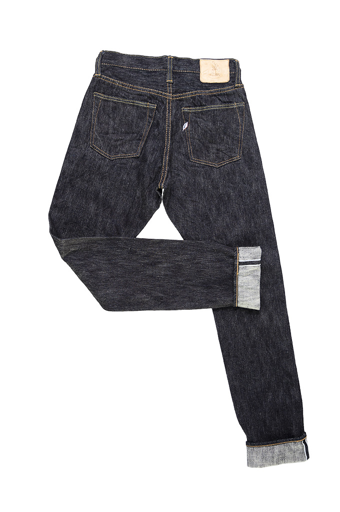 Pure Blue Japan EX-019 17.5oz Extra Slub Denim Jeans - Straight Tapered - Image 15
