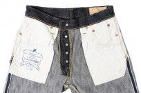 Pure Blue Japan EX-019 17.5oz Extra Slub Denim Jeans - Straight Tapered - Image 17