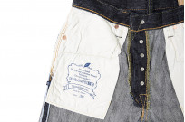 Pure Blue Japan EX-019 17.5oz Extra Slub Denim Jeans - Straight Tapered - Image 18