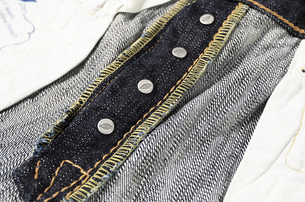 Pure Blue Japan EX-019 17.5oz Extra Slub Denim Jeans - Straight Tapered - Image 19
