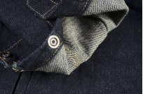 Iron Heart CPO Shirt w/ Hand Pockets - 18oz Indigo Vintage Denim - Image 12