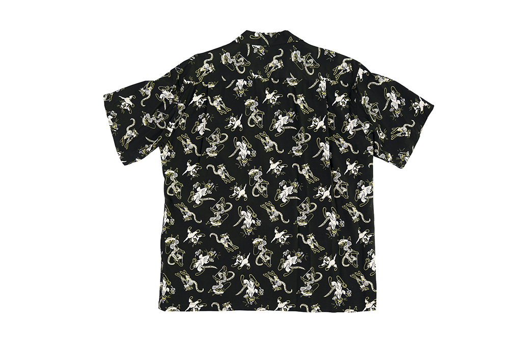 Star of Hollywood High Density Rayon Shirt - Fancy Cats - Image 14