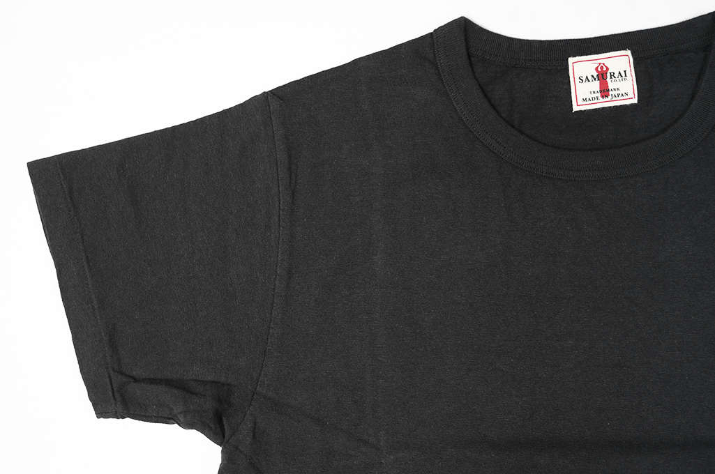 Samurai Blank T-Shirt 2-Pack - Medium Weight Black