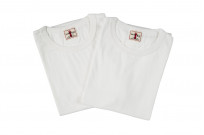 Samurai Blank T-Shirt 2-Pack - Medium Weight White - Image 1