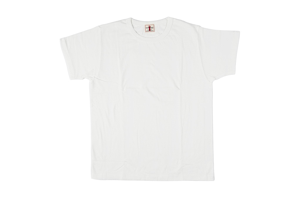 Samurai Blank T-Shirt 2-Pack - Medium Weight White - Image 3