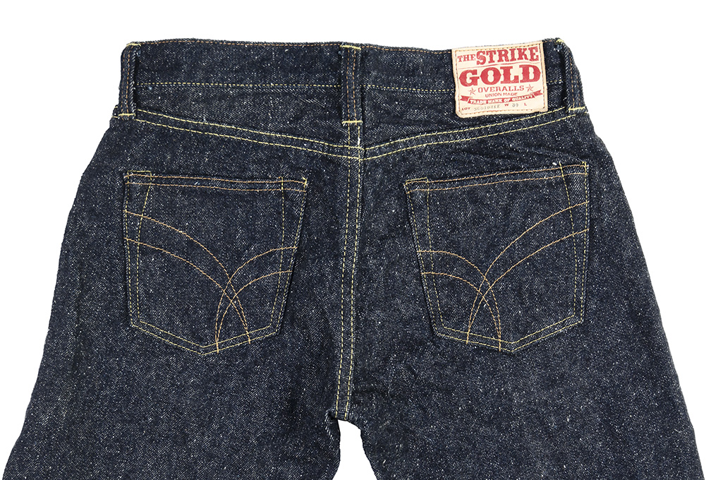 Strike Gold "Keep Earth" Natural Indigo Jeans / 0103KE - Straight Leg