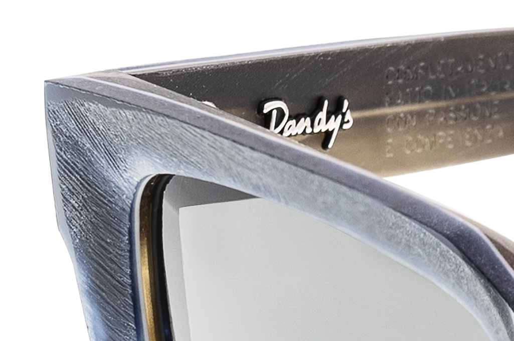 Dandy's Hand Cut Acetate Sunglasses - Bel Tenebroso / BMS - Image 4