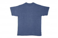 Warehouse Slub Cotton T-Shirt - Navy w/ Pocket - Image 5