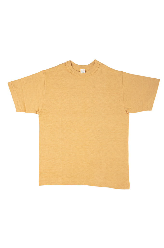 Warehouse Slub Cotton T-Shirt - Washed-Out Orange
