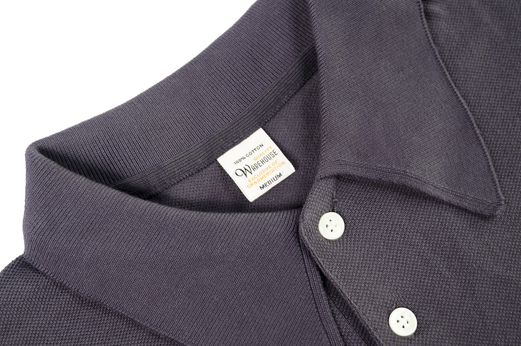Warehouse x Yusuke Hanai Pique Cotton Polo Shirt - Image 2