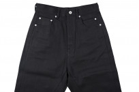 Rick Owens DRKSHDW Geth Jeans - Made In Japan 16oz Black/Black - Image 9