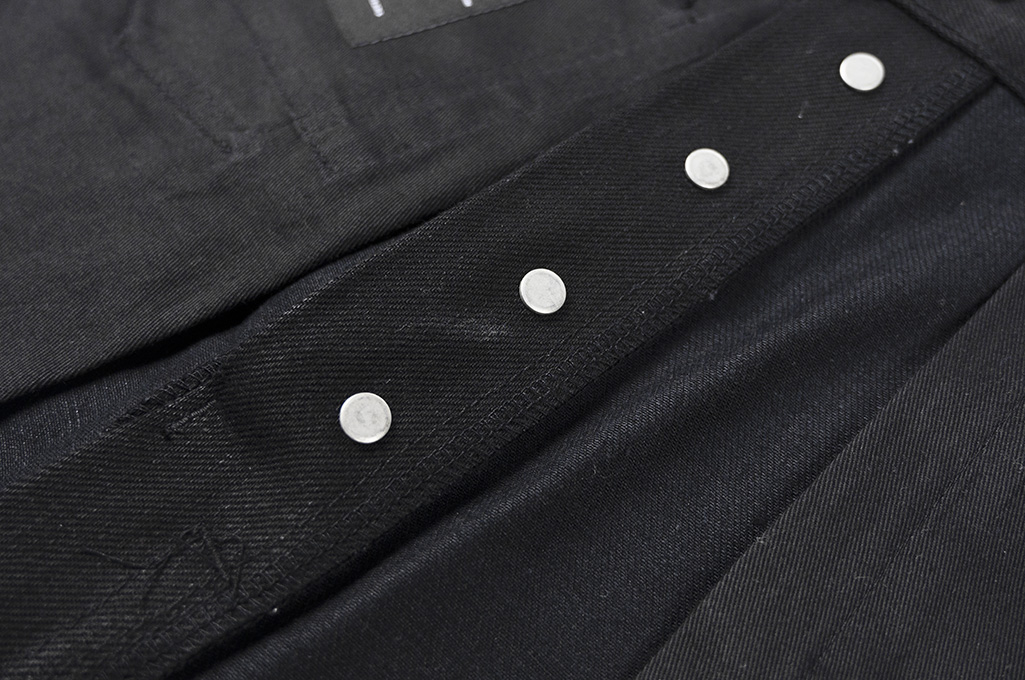 Rick Owens DRKSHDW Geth Jeans - Made In Japan 16oz Black/Black - Image 20