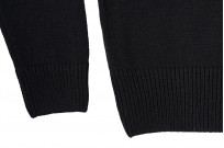 Merz b. Schwanen Cashmere Crewneck Sweater - Deep Black - Image 3