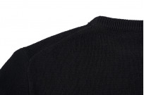 Merz b. Schwanen Cashmere Crewneck Sweater - Deep Black - Image 6