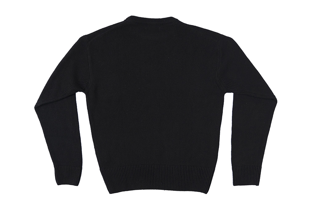 Merz b. Schwanen Cashmere Crewneck Sweater - Deep Black - Rcc05.99 - Image 7
