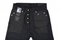 Rick Owens DRKSHDW Detroit Jeans - Made In Japan 16oz Black/Black - Image 18