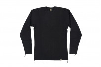 Iron Heart Extra Heavy Cotton Knit Thermal IHTL-1700 - Black - Image 1