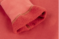 Buzz Rickson Flatlock Seam Crewneck Sweater - Red - Image 10