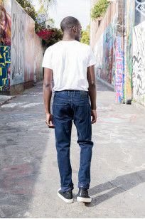 3sixteen Arcoíris Collection / CT-100x Overdyed Classic Tapered Jeans - Cobalt - Image 3