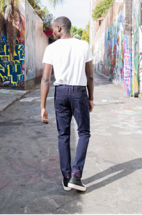 3sixteen Arcoíris Collection / NT-100x Overdyed Narrow Tapered Jeans - Violet - Image 2