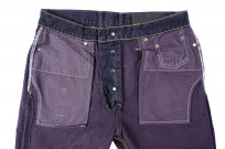 3sixteen Arcoíris Collection / NT-100x Overdyed Narrow Tapered Jeans - Violet - Image 14