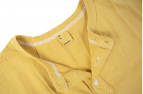 3sixteen Arcoíris Collection / Overdyed Short Sleeve Henley - Yellowish - Image 2