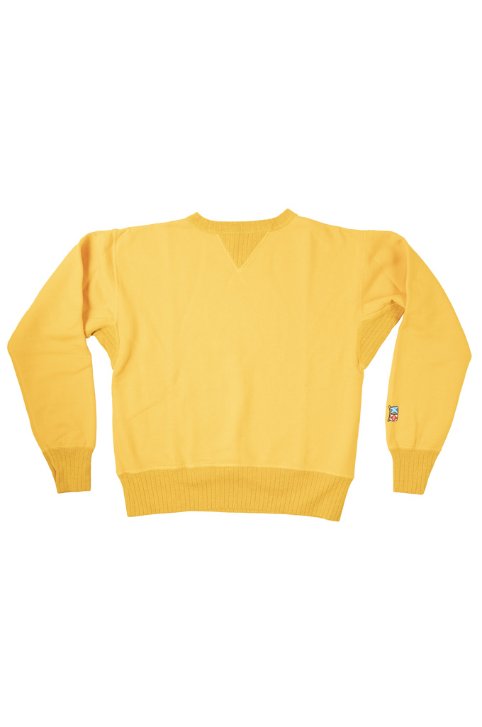 Mister Freedom “The Medalist” Crewneck Sweater - Gold - Image 3