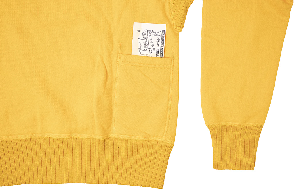 Mister Freedom “The Medalist” Crewneck Sweater - Gold - Image 11