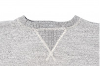 Mister Freedom “The Medalist” Crewneck Sweater - Heather Gray - Image 6